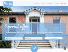 Tablet Screenshot of marilynmansion.com
